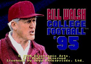 Bill Walsh College Football 95