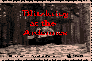 Blitzkrieg at the Ardennes