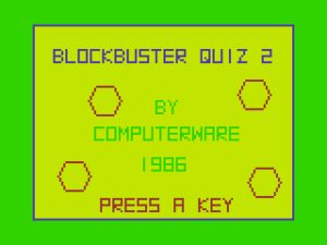 Blockbuster Quiz 2