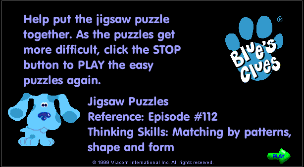 Blue’s Clues: Jigsaw Puzzles