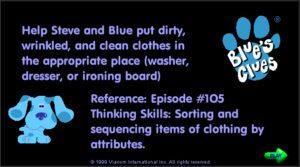 Blue’s Clues: Laundry Time