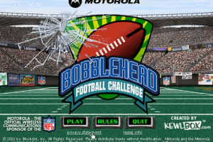 Bobblehead Football Challenge