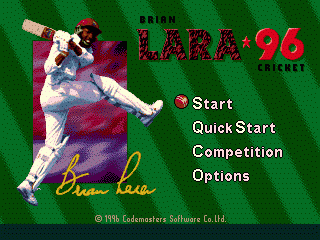 Brian Lara Cricket ’96