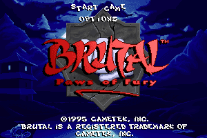 Brutal: Paws of Fury
