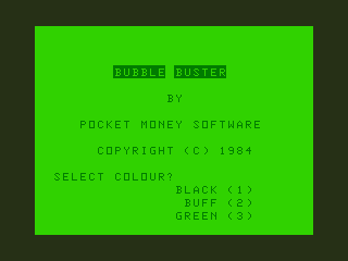 Bubble Buster