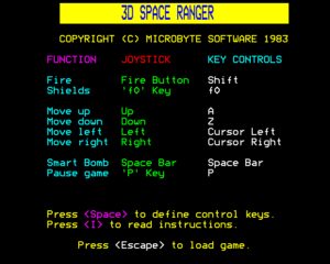 3D Space Ranger