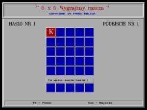 5 x 5 Wygrajmy razem