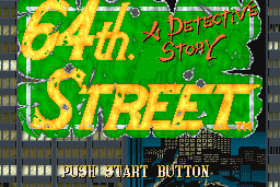 64th. Street: A Detective Story