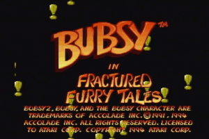 Bubsy In: Fractured Furry Tales