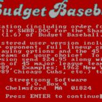 Budget Baseball
