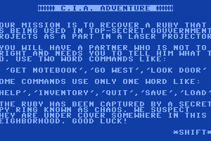 C.I.A. Adventure