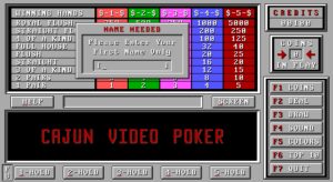 Cajun Video Poker