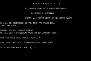 Caverns City