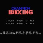 Champion Boxing