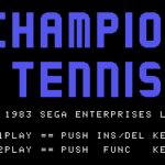 Champion Tennis