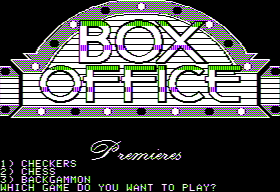 Chess, Checkers, and Backgammon