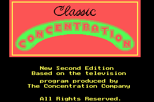 Classic Concentration: 2nd Edition
