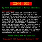 Codename Droid: Stryker’s Run – Part 2