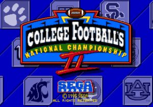 College Football’s National Championship II
