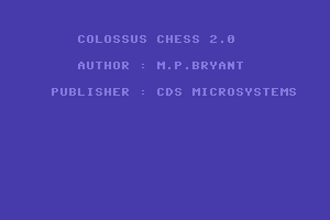 Colossus Chess 2∙0