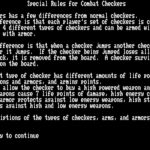 Combat Checkers
