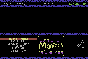 Computer Maniacs 1989 Diary