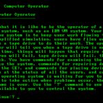Computer Operator