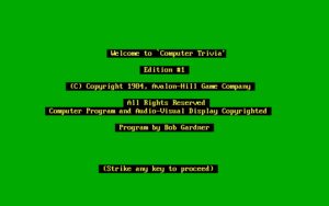 Computer Trivia