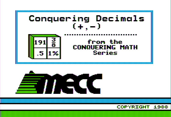 Conquering Decimals (+, -)