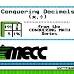 Conquering Decimals (x, ÷)