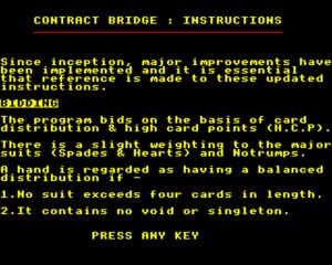 Contract Bridge
