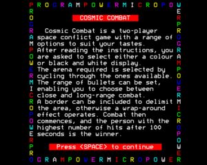 Cosmic Combat