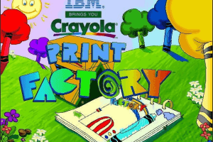 Crayola Print Factory