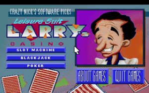 Crazy Nick’s Software Picks: Leisure Suit Larry Casino