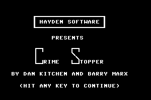 Crime Stopper: Murder at Midnight!