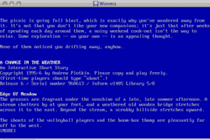 A Change in the Weather