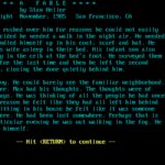 A Fable