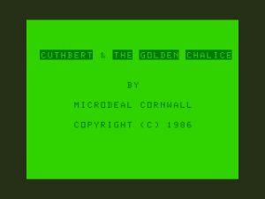 Cuthbert and the Golden Chalice