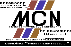 De Prijsvraag: Mr. Chip Nibble / Dr. J