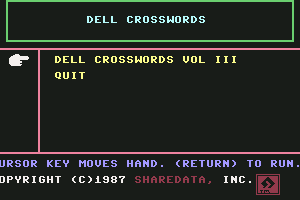 Dell Crossword Puzzles: Volume III