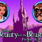 Disney’s Beauty and the Beast Print Kit