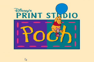 Disney’s Print Studio: Pooh