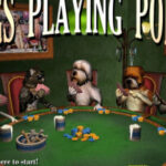Dogs Playing Poker