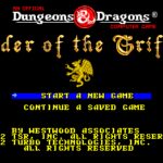 Dungeons & Dragons: Order of the Griffon
