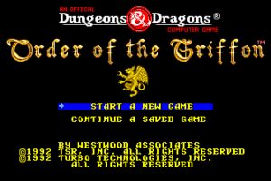 Dungeons & Dragons: Order of the Griffon