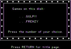 Edufun! Gulp!! & Frenzy