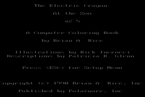 Electric Crayon Deluxe: At the Zoo