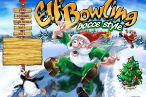 Elf Bowling: Bocce Style