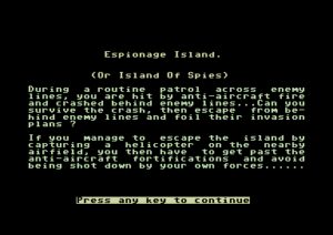 Espionage Island