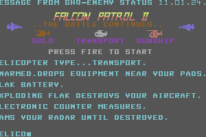 Falcon Patrol II